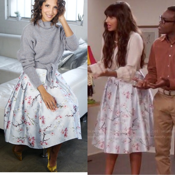 Ted Baker Dresses & Skirts - SOLD Ted Baker Oriental Blossom Tillye Burnout Flared Midi Skirt